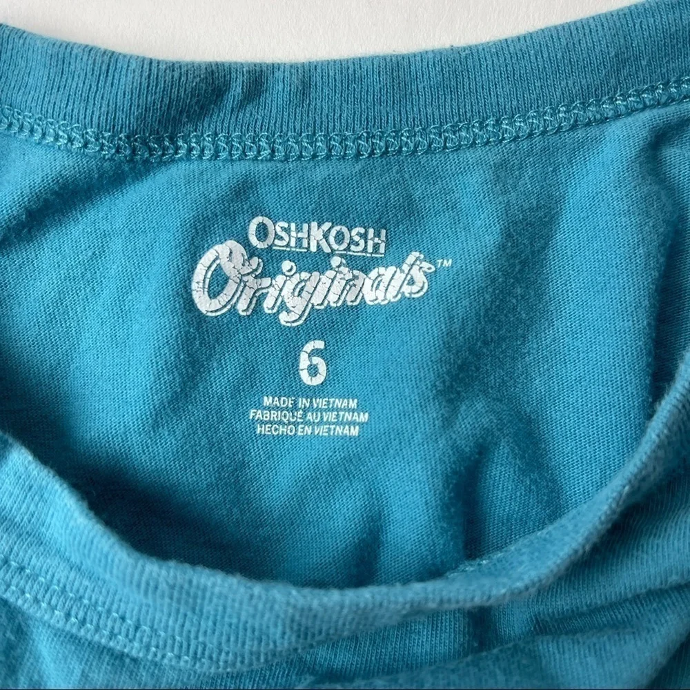 Osh Kosh Originals Boys Tshirt Blue 6
